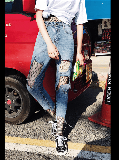 显高|八款拉风的牛仔裤，穿了显高显瘦，很减龄让你充满青春活力