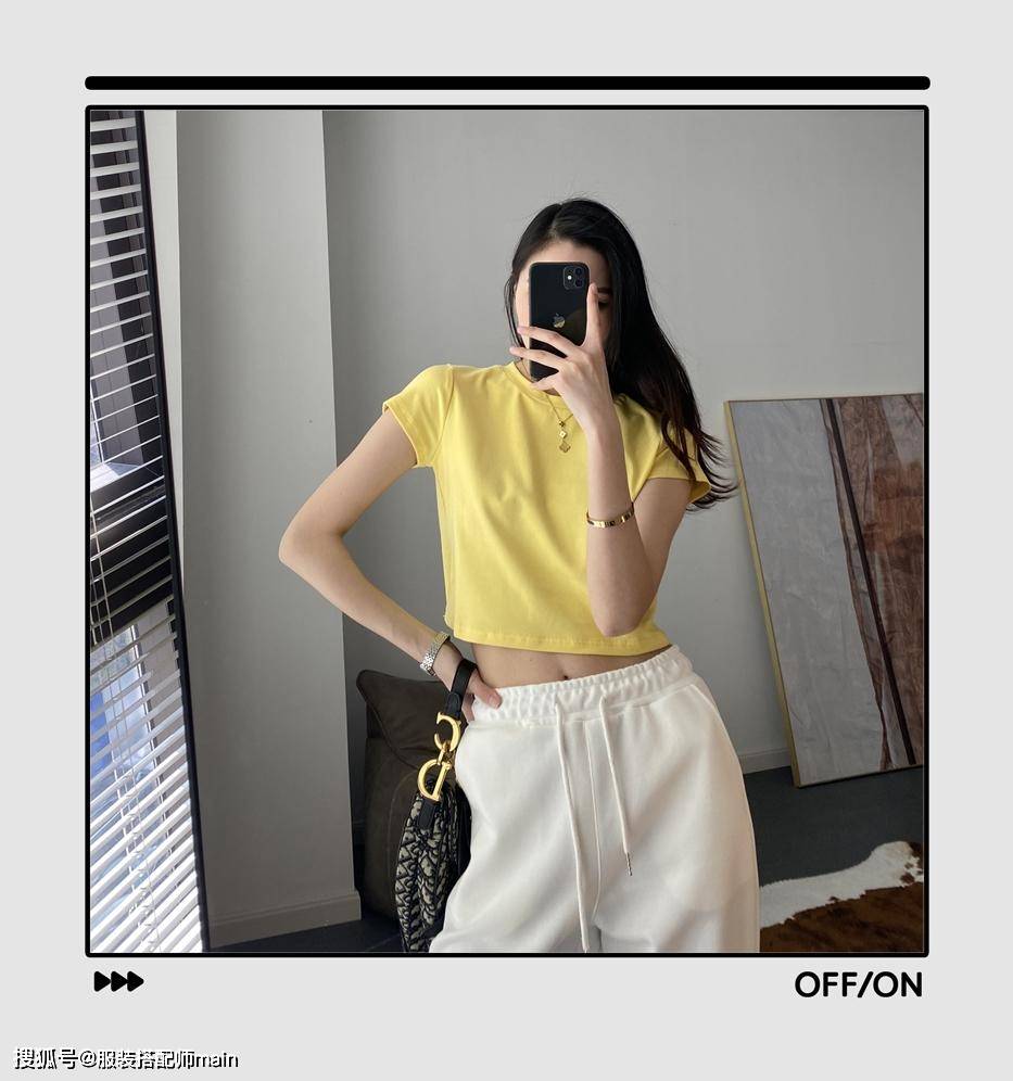 夏天|短上衣是怎么把小个子“变高”的?这几套搭配可以直接copy