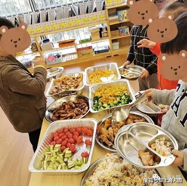 地区|舔屏！上海8所餐食超棒的幼儿园！中西式餐点大不同！看看谁家的饭更香~