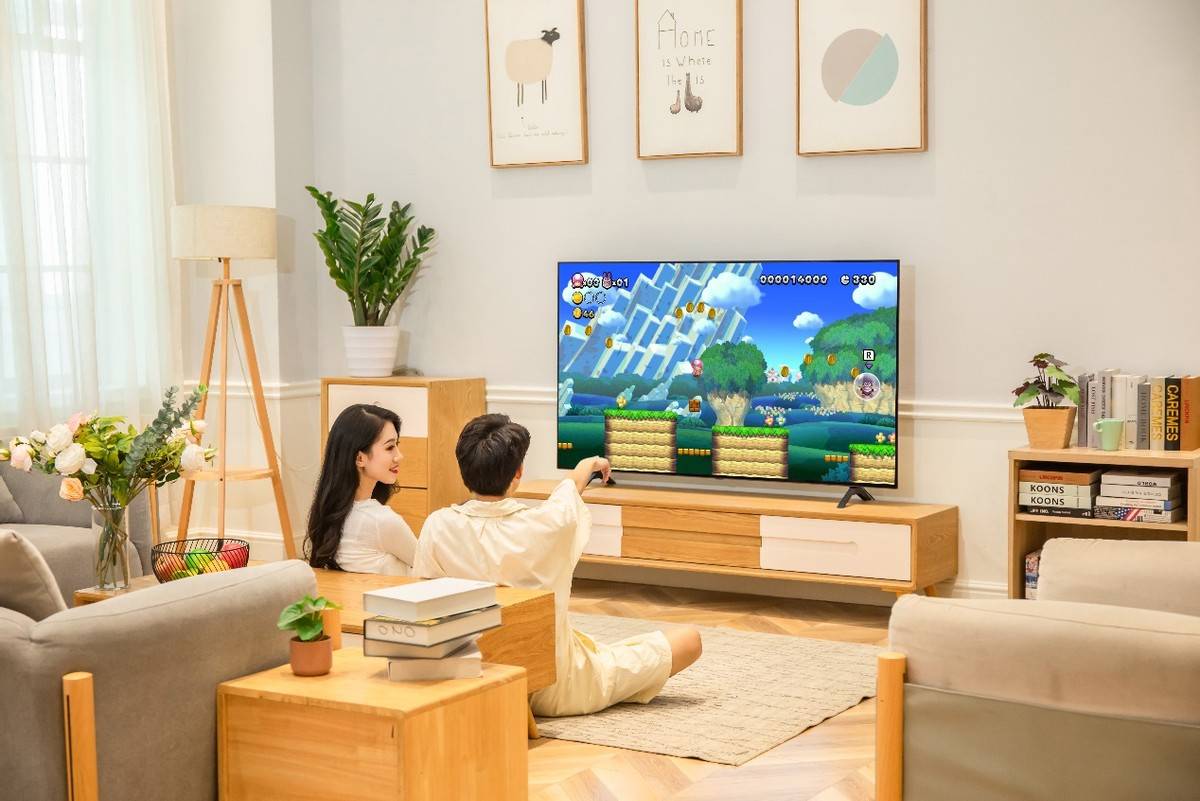 周末拒绝躺平,lg oled a1和你一起客厅"开黑"_玩游戏