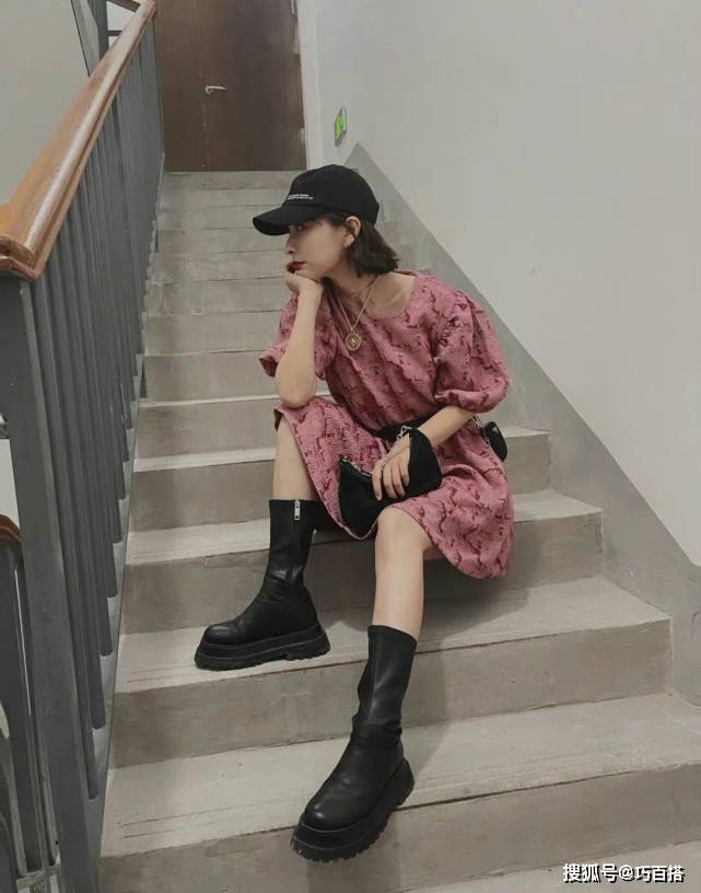 黑色|吴昕终于不是“乖乖女”了！改变风格的她真的好美，很时髦
