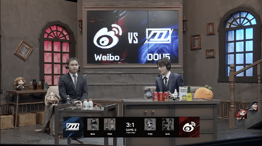 昆虫|第五人格2021IVL夏季赛常规赛Weibo vs DOU5第三局