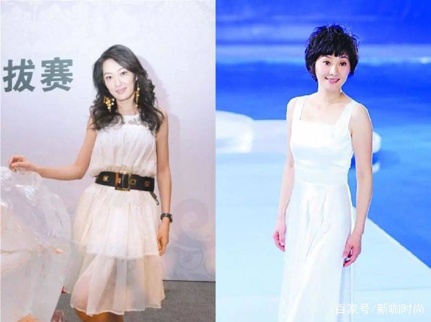 网友|67年的孟广美、67年的徐帆，白色时尚搭配，网友：输在气质上