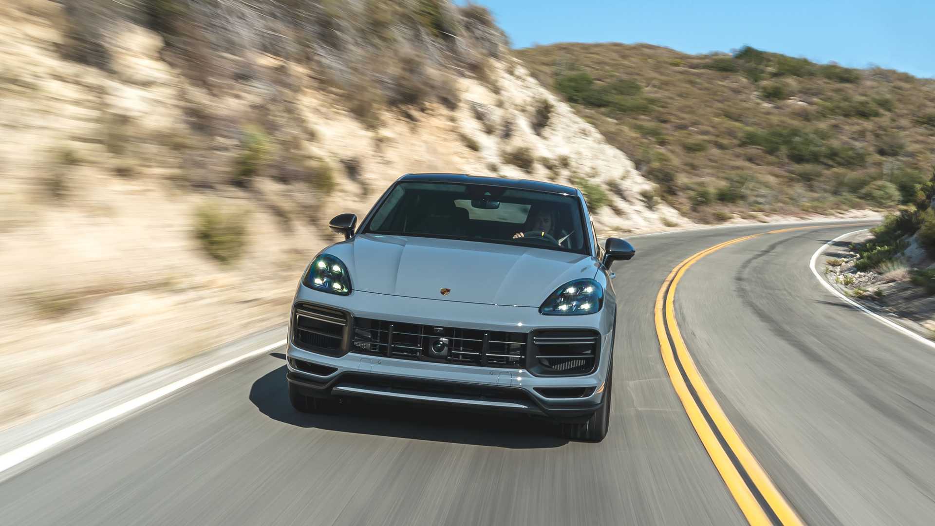 33秒破百保时捷cayenneturbogt实拍中置双出排气