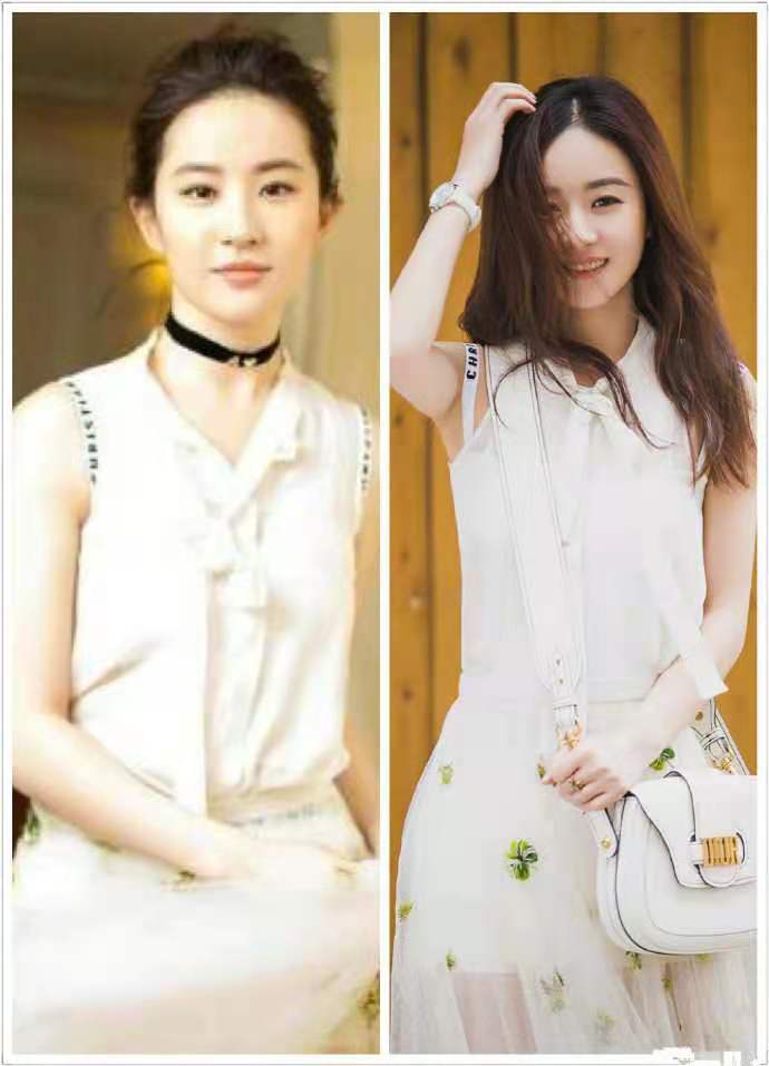 赵丽颖|刘亦菲“四杀”赵丽颖:撞衫不可怕,谁土谁尴尬