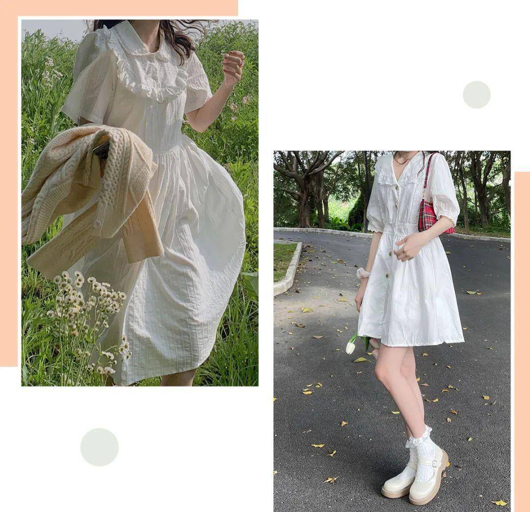 校园|求你别再穿碎花裙了，现在流行“初恋裙”，纯欲风mm必入！