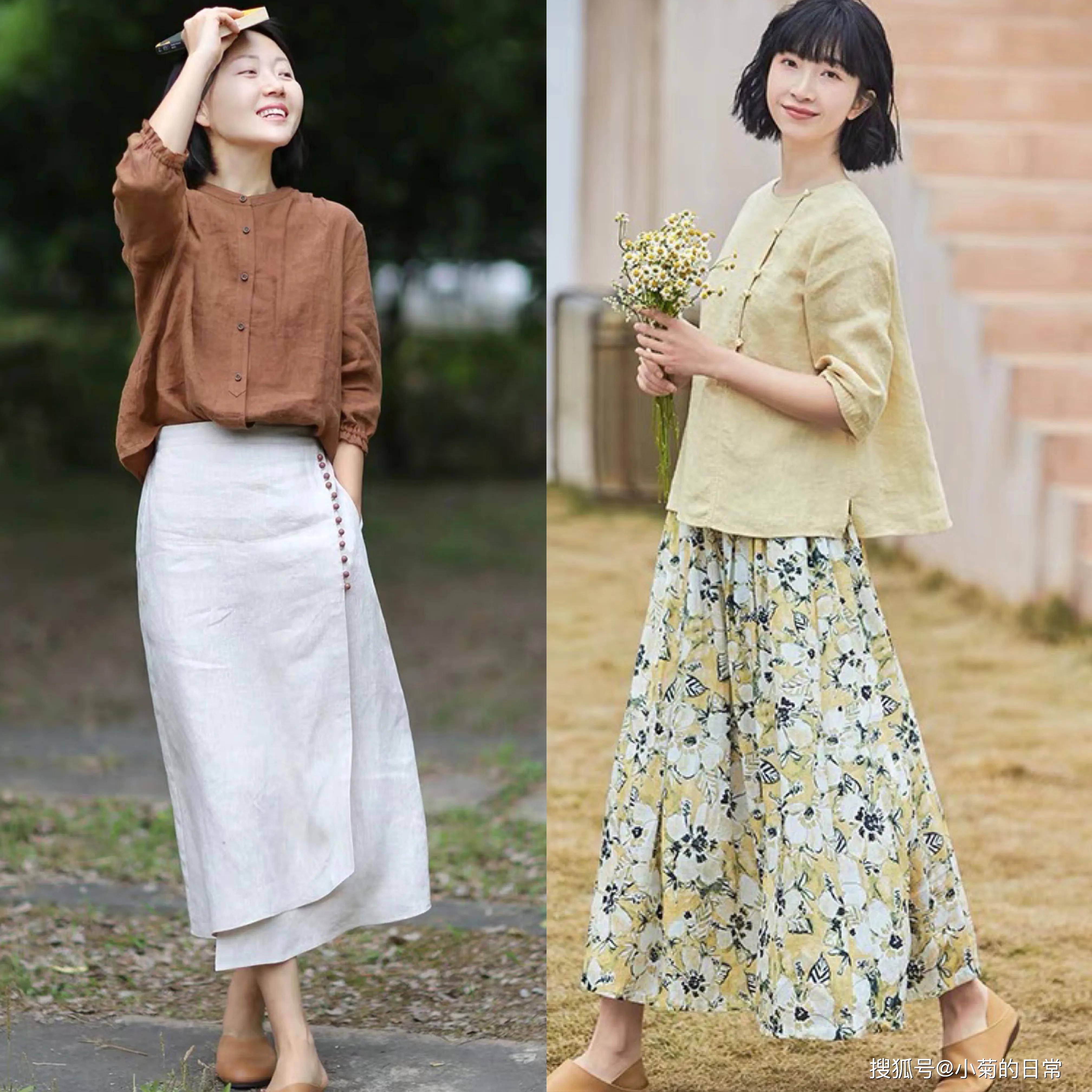 颜色|40女人，教你半裙的正确穿法，优雅减龄，特像20几岁