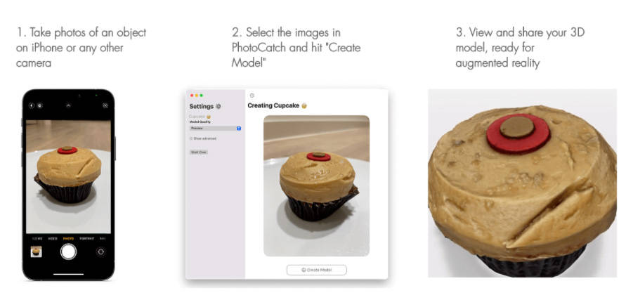 基於蘋果Object Capture API，3D建模創作工具PhotoCatch面世 科技 第1張
