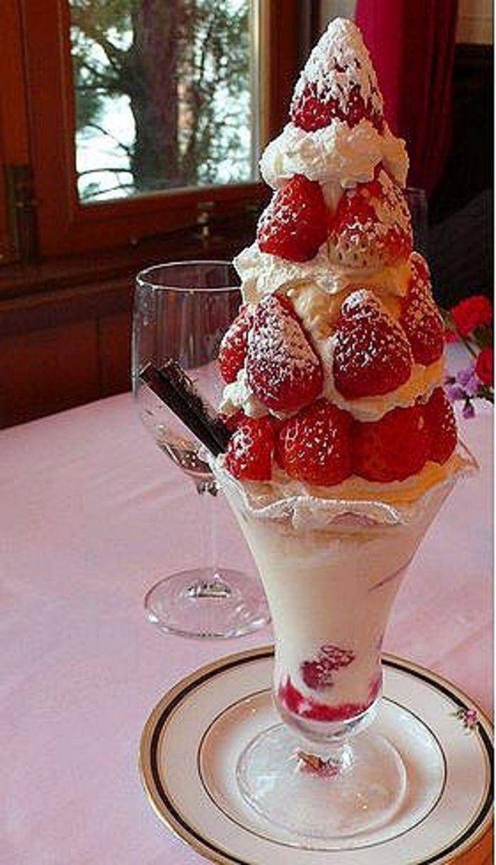 夏日里的冰点公主—草莓冰淇淋