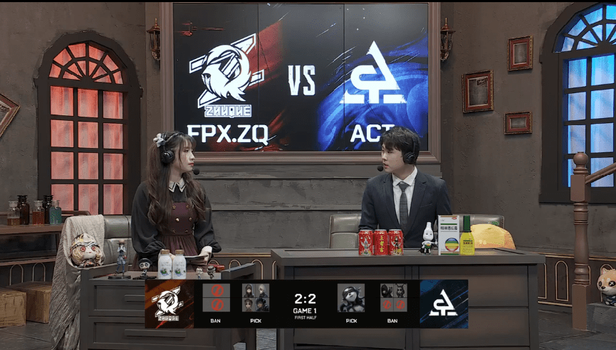 pick|第五人格2021IVL夏季赛常规赛FPX.ZQ vs ACT第一局