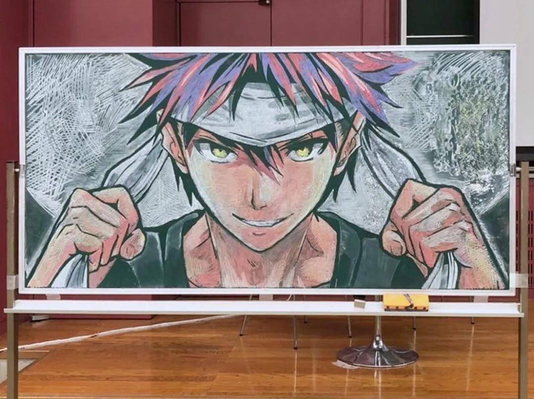 同年美术美术老师的神级粉笔画值得围观