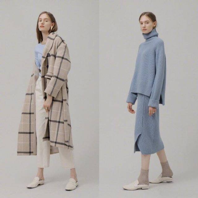 颜色|蓝灰色系列的低调穿搭却依然具有简约的特质