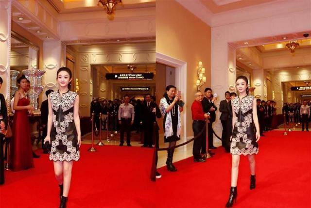 女王|赵丽颖太美了,穿改良旗袍裙高贵典雅,有种”波斯女王“的味道