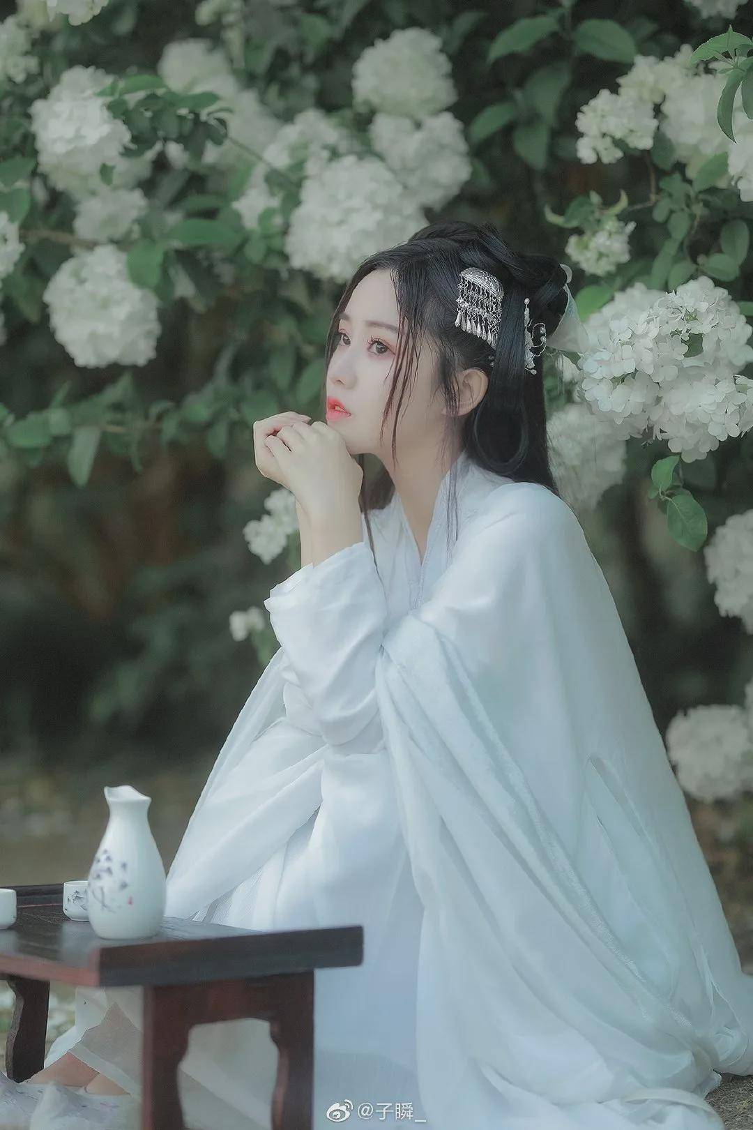 摄影|汉服小仙女：花开花落又一期