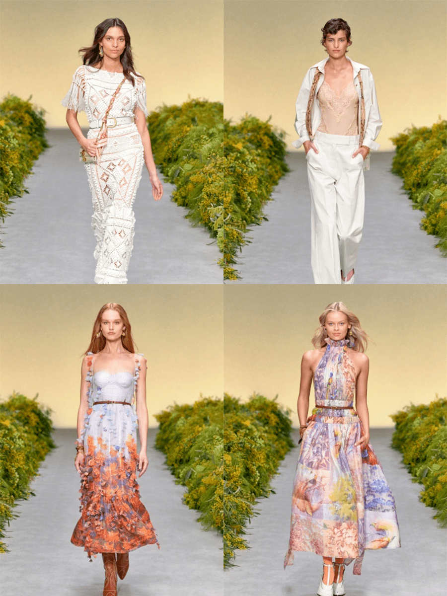 增加了|Zimmermann 2021春夏，美妙的线条感，色彩和图案展现了阳光活力