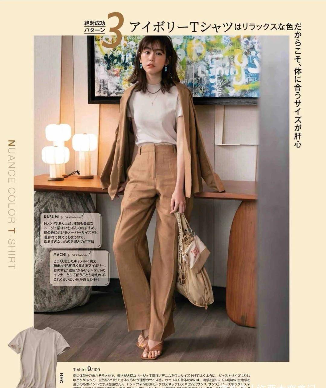 小白|这才是今夏流行的打扮“阔腿裤+小白鞋”, 40多岁女人穿很减龄