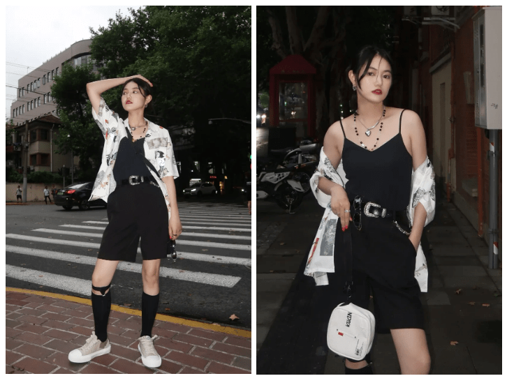 吊带|夏日搭配，如何保持清凉又不过分露肤？