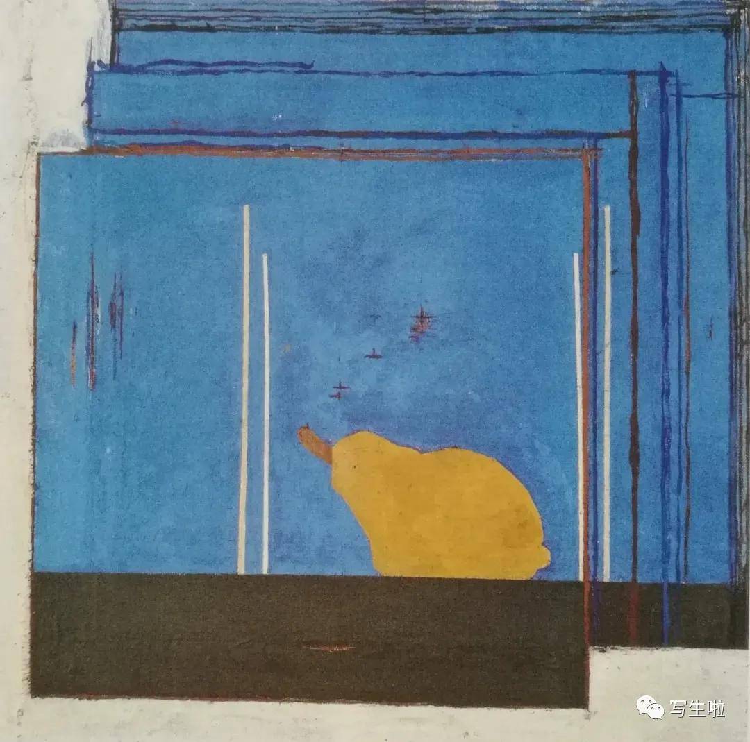 油画尤恩厄格罗我喜欢有序的矩形有规则的形状静物作品集