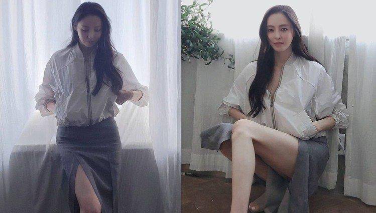 灯笼|灯笼袖与开衩裙，今夏两大热门单品，既修身又遮肉，不用减肥了