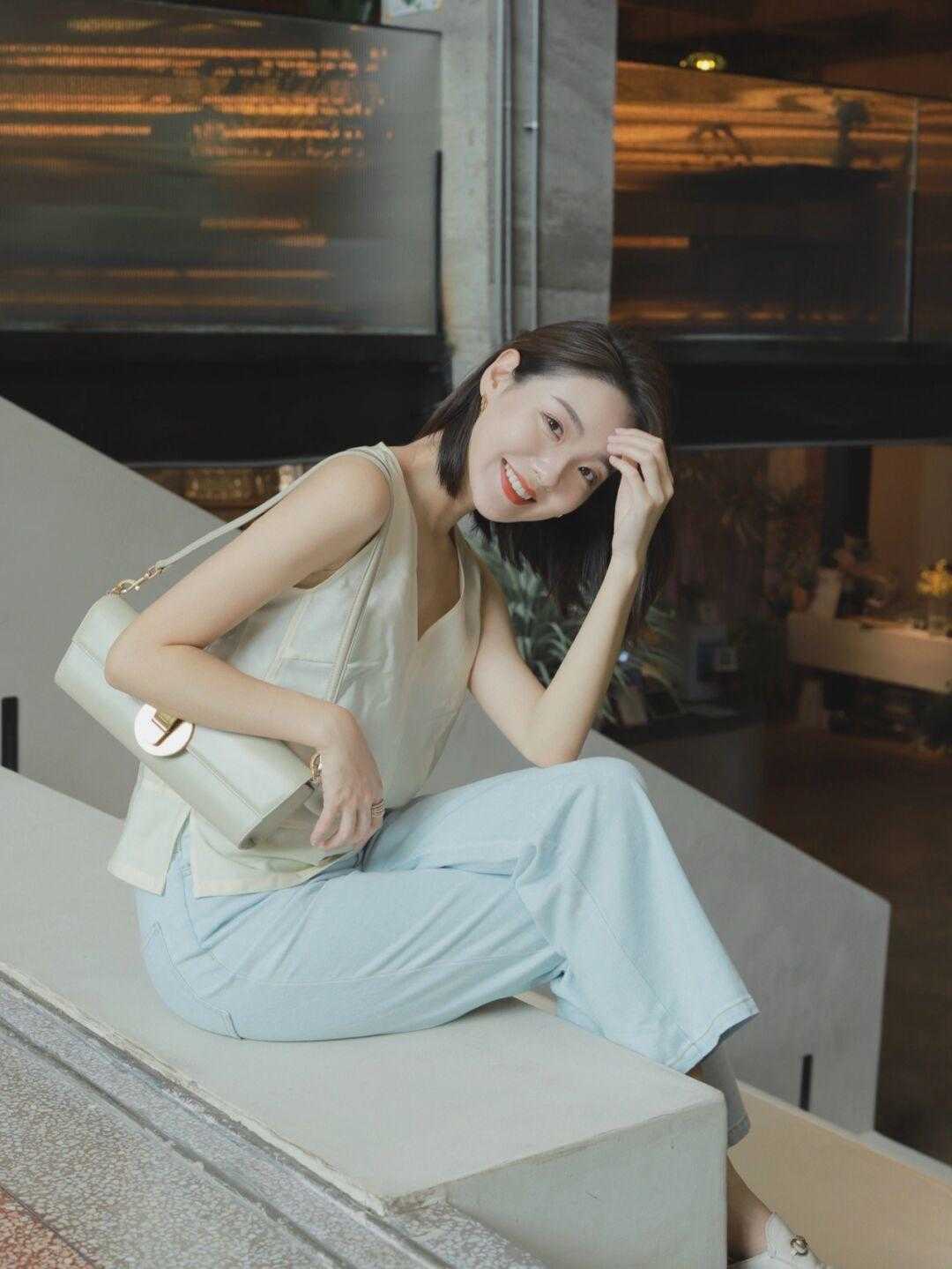 西裤|个子和颜值都不占优势的人,可以这样穿,轻松提升气质感