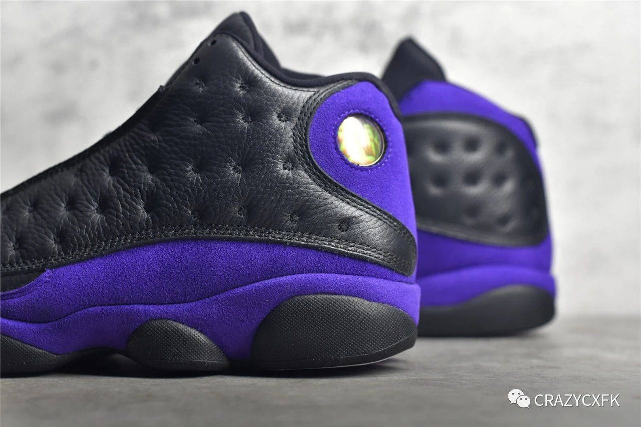 Purple|乔丹 Court Purple Air Jordan 13 Retro 黑紫篮球鞋评测