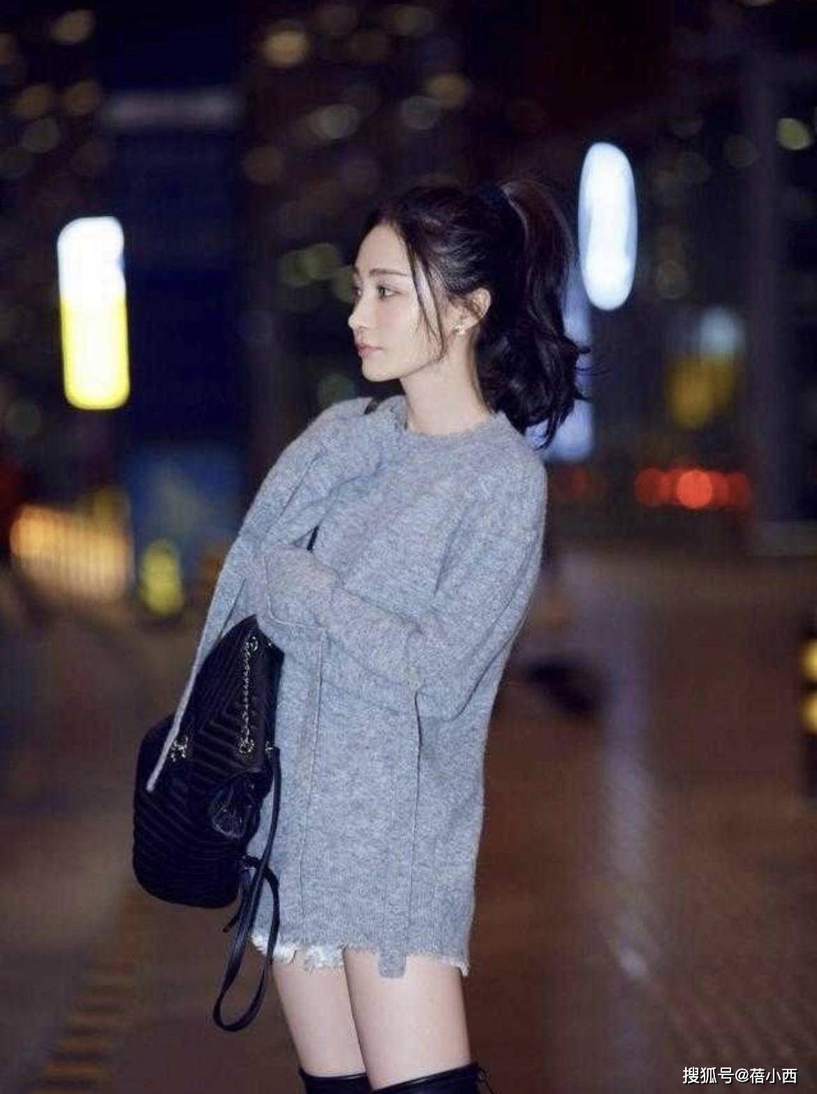 身材|39岁姚笛看着像“大学生”，穿黑色蕾丝套装超减龄，让同龄人羡慕