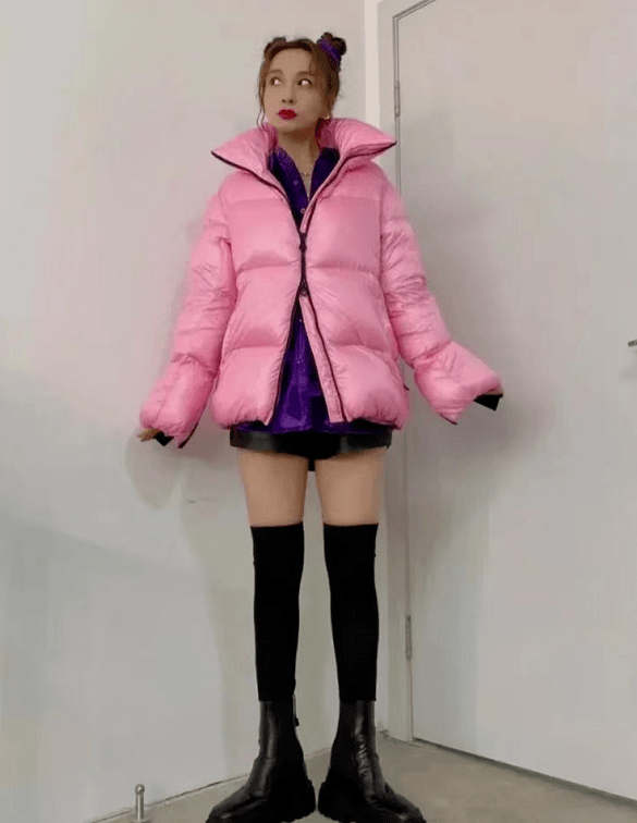 形象|吴昕带火袜子新穿法，将长袜拉到膝盖上，连杨幂看了都自叹不如
