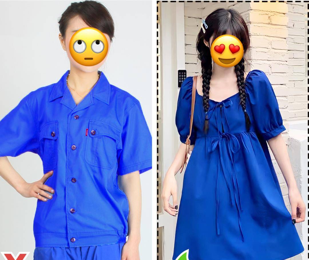 蓝色|2021下半年流行色来啦！黄皮妹子这样穿，特显白！