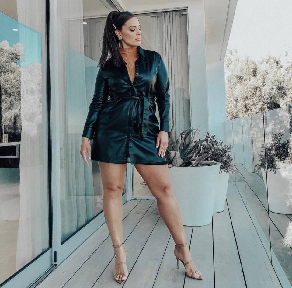 曲线|大码模特体重虽重，但曲线很好，身材照样有魅力