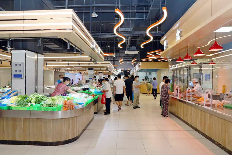 镜湖的高级烟火气,又是被澄港智慧农贸市场惊艳到的一天!_综合
