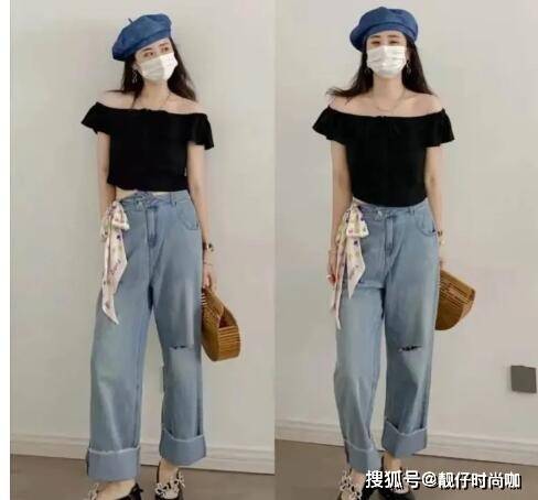 整体|经久不衰的时尚单品牛仔裤，怎样穿搭好看？3个方法接地气又时髦