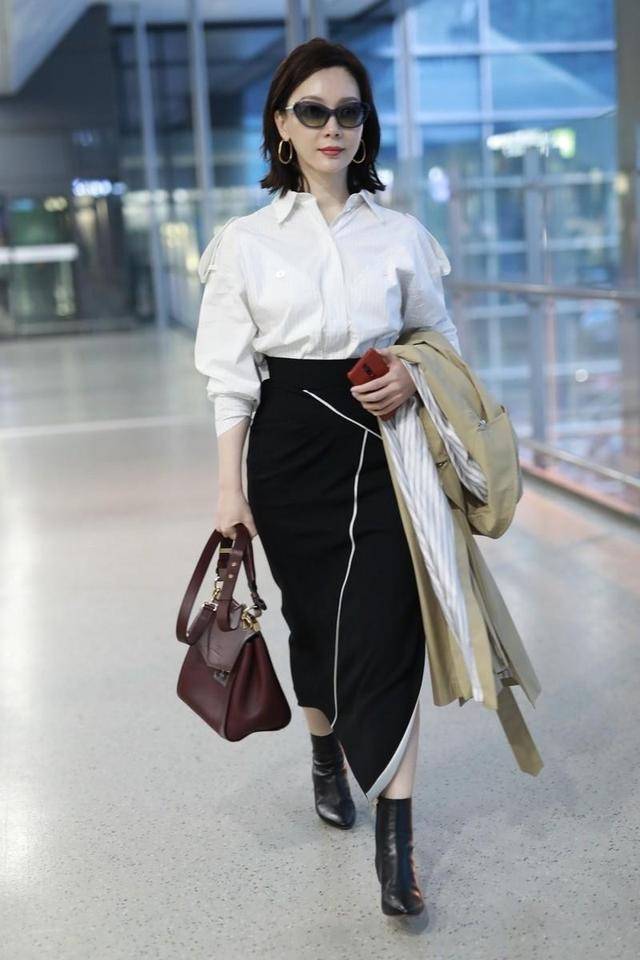 典型|陈数被拍到新戏开机，身高真实不假，但胯很宽典型的梨形身材啊！