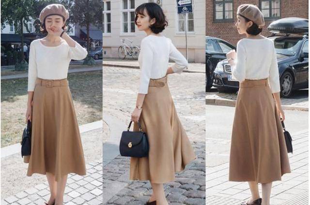 颜色|初秋这样搭配，显得很优雅