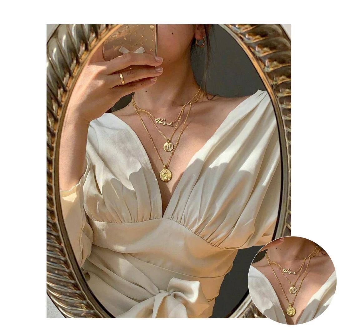 项链|懒人就不能变时髦吗?三套法则来袭,让你上班上学无缝切换