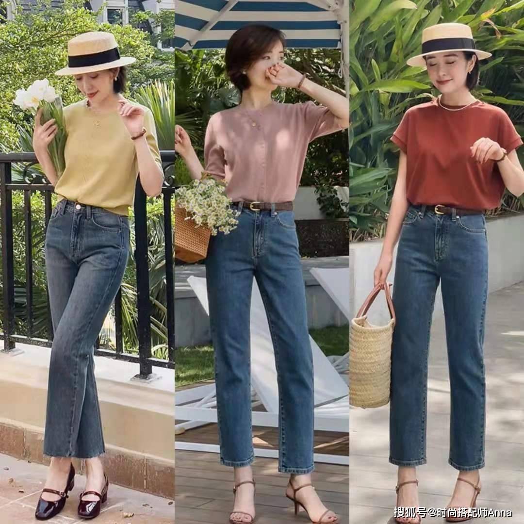 无尽|短袖上衣太适合轻熟女了，优雅和高级感的转换格外自然，超时髦