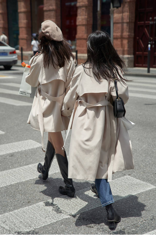 下半身|入秋最好的证明就是穿上风衣，时髦女孩必备