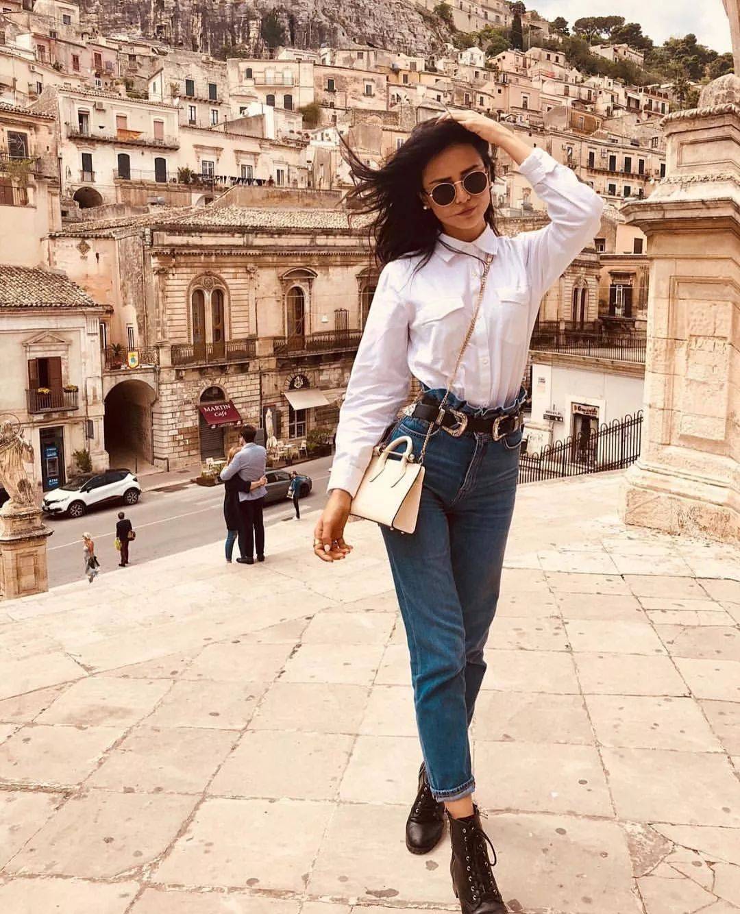 赵佳丽|早秋最时髦的衬衫，你get了几件？