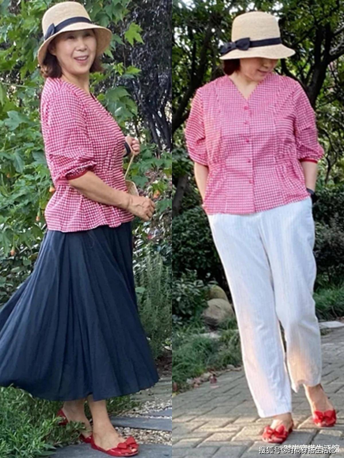 配饰|女人过了60岁又怎样？5个方案教你这样穿，清新减龄穿出少女感