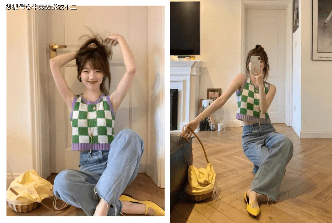 姐妹|夏天已接近尾声，入秋这2件衣服该备起来了！都被棋盘格和编织元素占领了