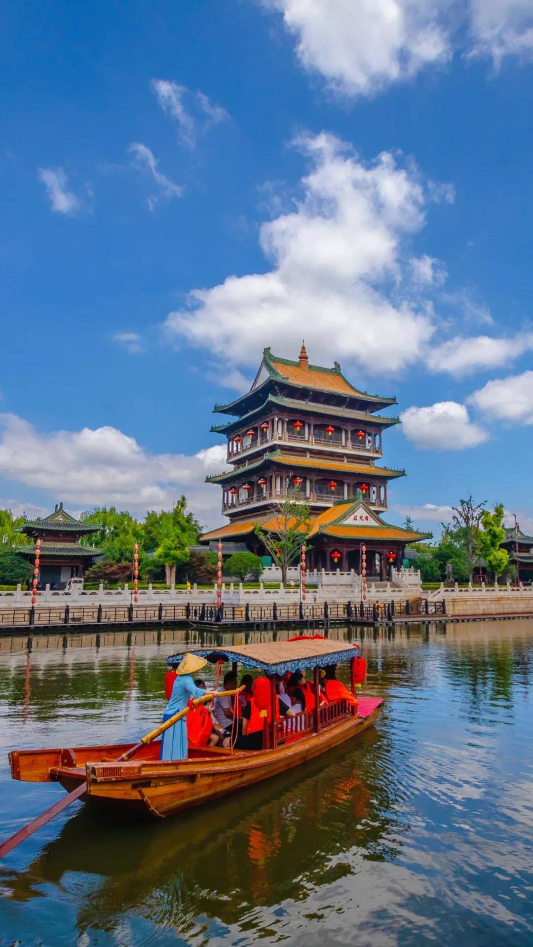 超美台儿庄古城限定壁纸来了让你舍不得放下手机