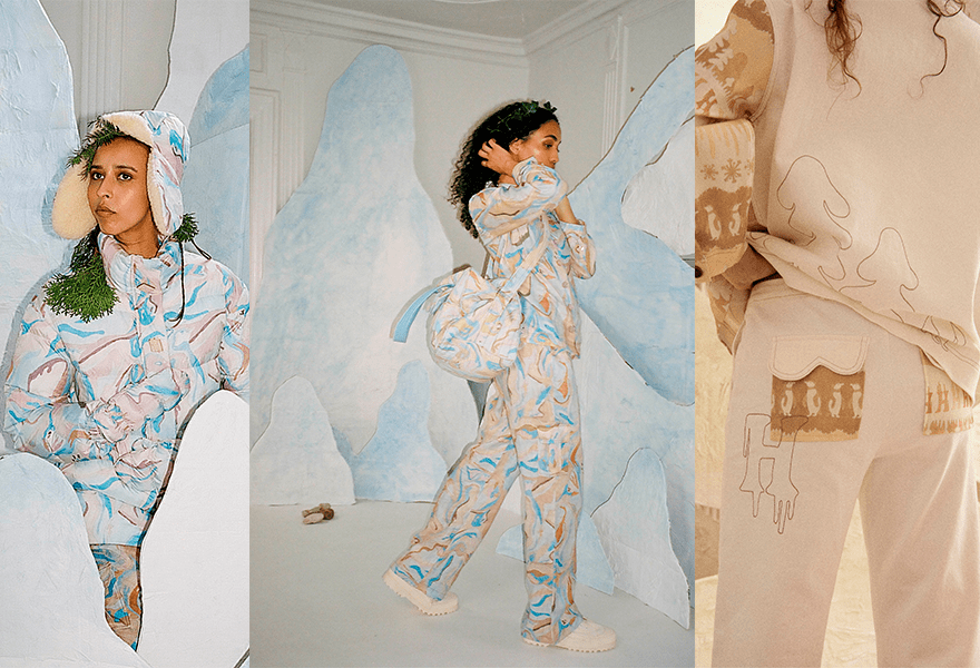 图案|Helmstedt 2021秋冬系列,冰雪的世界,需要的是温度,也是时尚