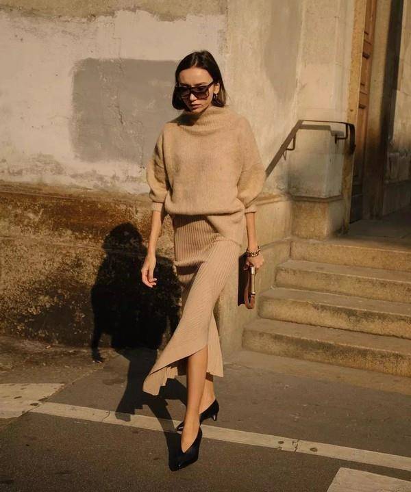 身材|早夏必备针织衫！从款式到搭配，谁穿谁好看