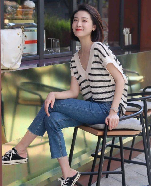 尖头|发现自己有点胖了该怎么穿搭？只要穿对了，显瘦又显腿长