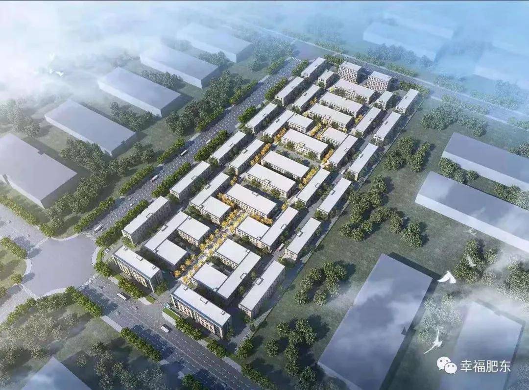 中南高科肥东智造产业园◆总规划用地约745亩总投资约55亿元总建筑