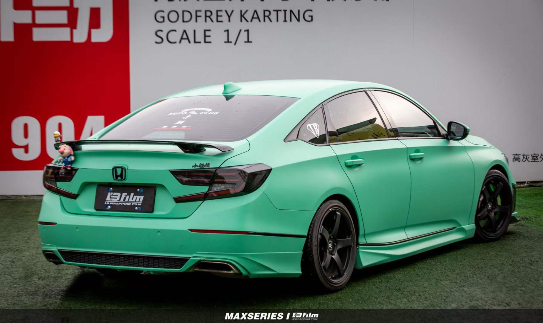 lbfilm改色膜新品预售独家颜色消光抹茶绿