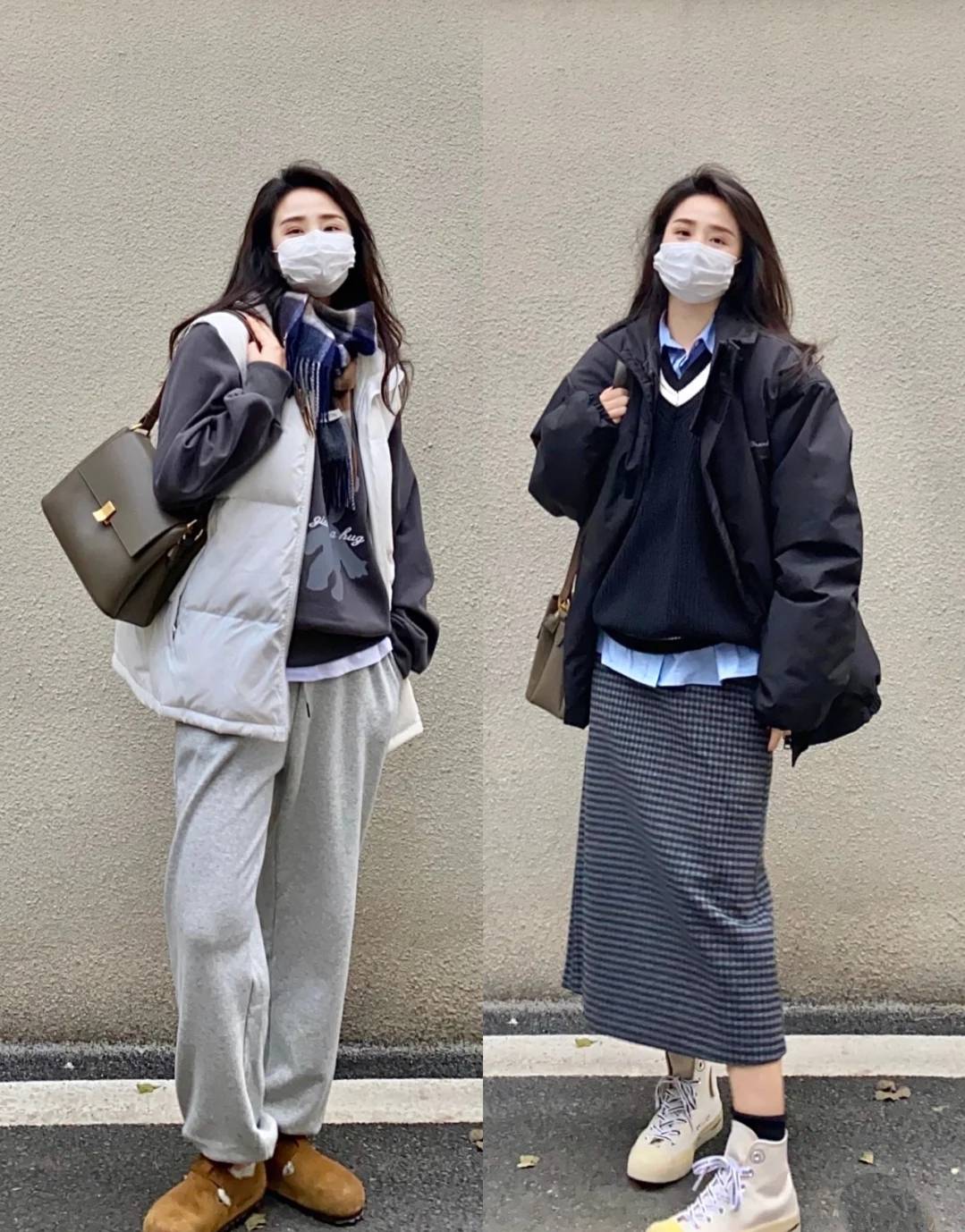派克|小个子不知道这3种羽绒服穿法，就算过腰不过膝，也难凹出时髦感