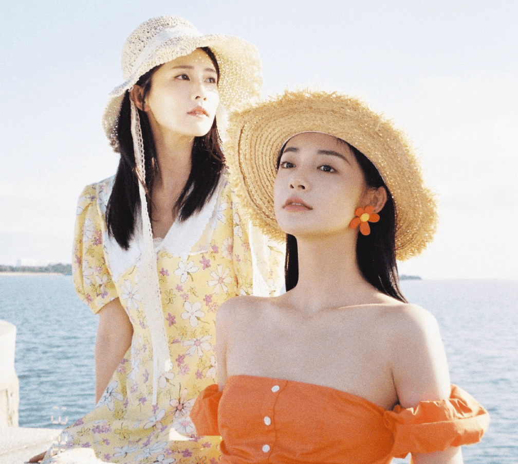 色彩|白鹿为了拉近和周洁琼的年龄，特意穿碎花裙同框，少女气质好清纯