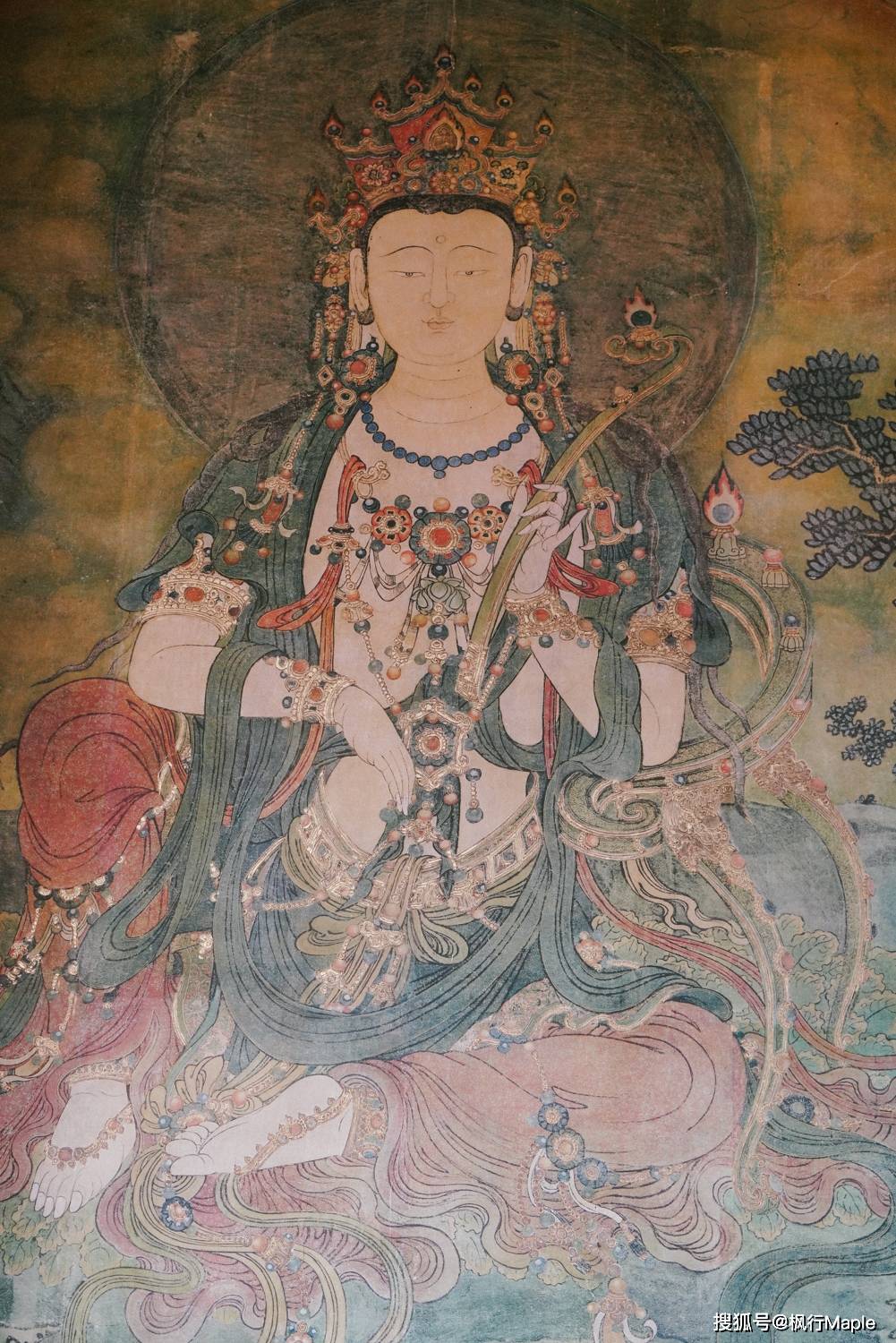 北京西郊法海寺,藏着近600年历史的明代壁画,精美程度媲美敦煌