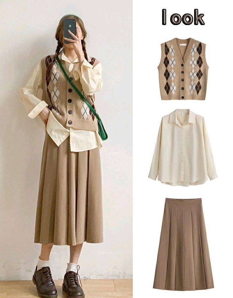 设计|今年秋天的流行色系穿搭，不是黑白灰，而是大地色，复古又高级