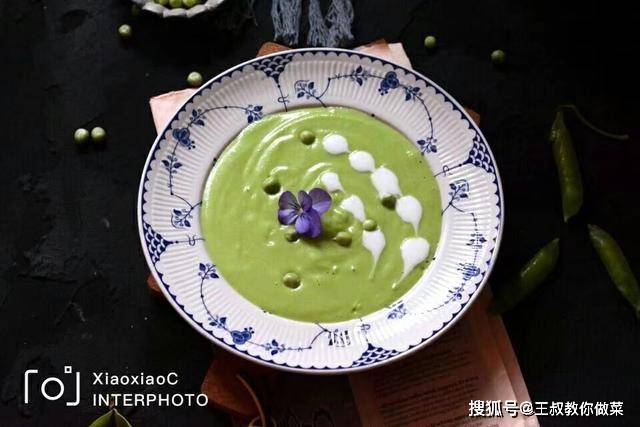加入适量|把春天吃到肚子里豌豆加点牛奶做碗汤，老公放下勺子直接端起碗喝